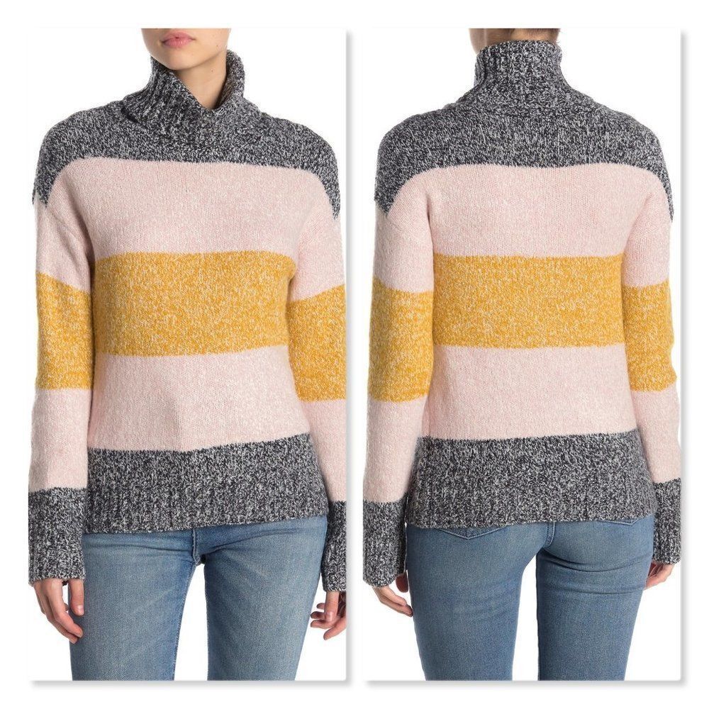Olivia Sky Long Sleeve Turtleneck Sweater